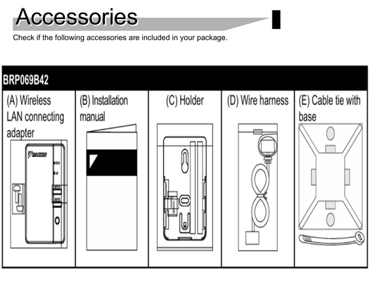 Daikin Klimaanlage Wi-Fi Online Controller BRP069B42 Air Conditioner Wi-Fi