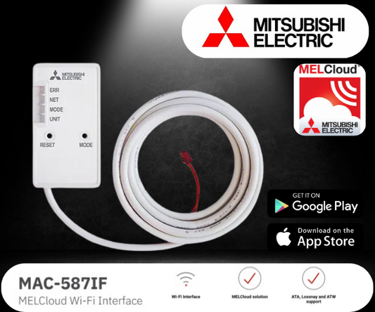 MITSUBISHI  MultiSplit  MELCloud WiFi Adapter MAC - 587IF