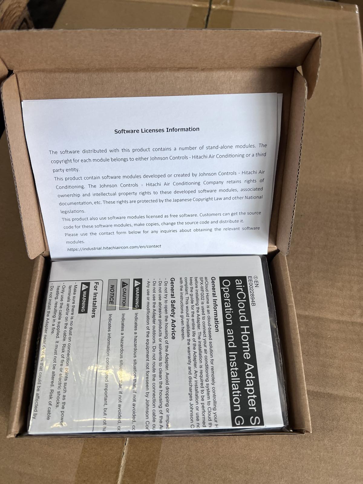Hitachi airCloud Home WiFi Adapter SPX-WFG02