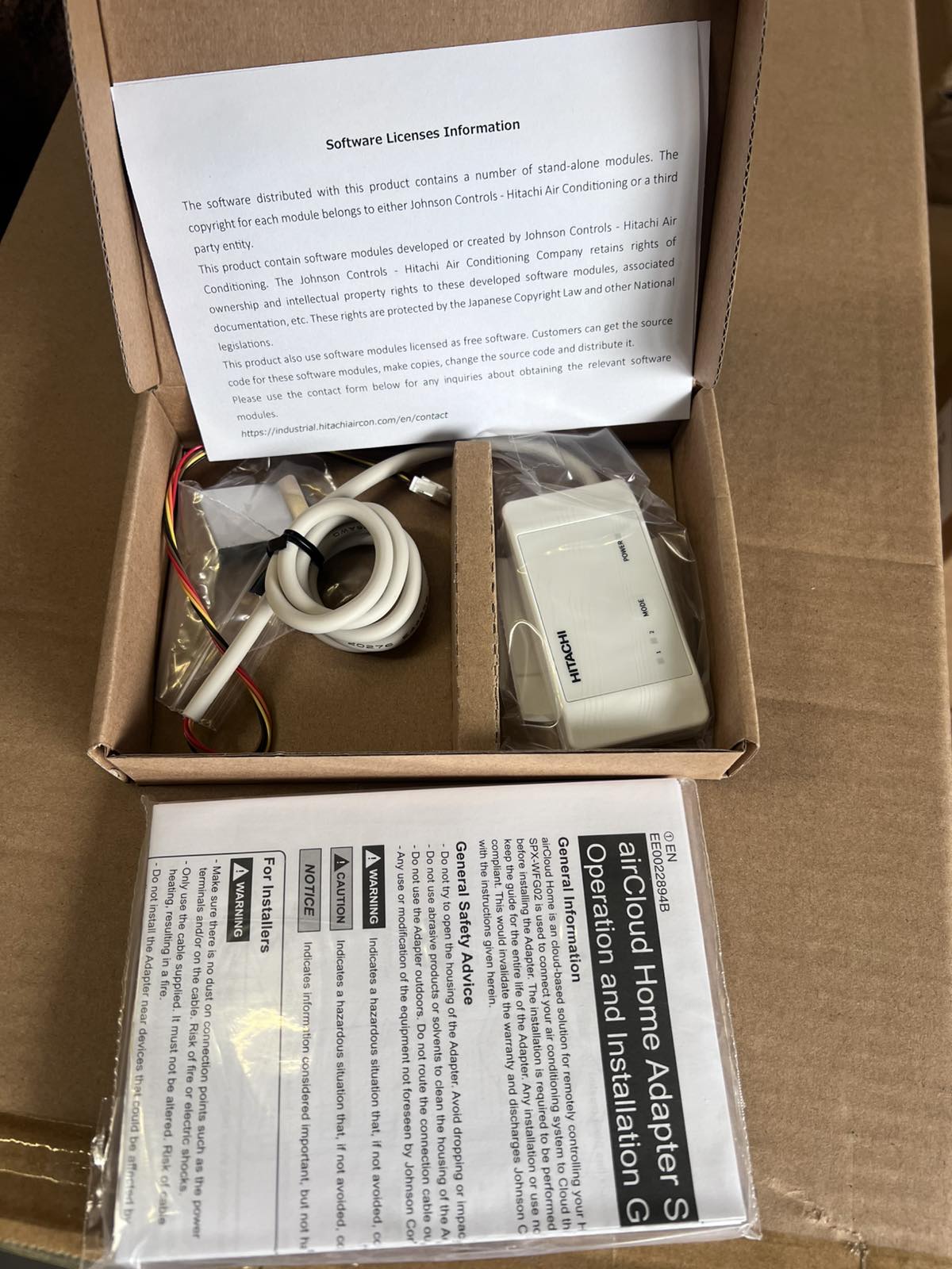 Hitachi airCloud Home WiFi Adapter SPX-WFG02